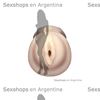 Vagina de suave textura con vibracion regulable